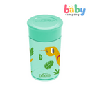 Dr. Brown's Training Cup Smooth Wall Cheers 360 Cup, 10 oz/300 ml - Green Deco