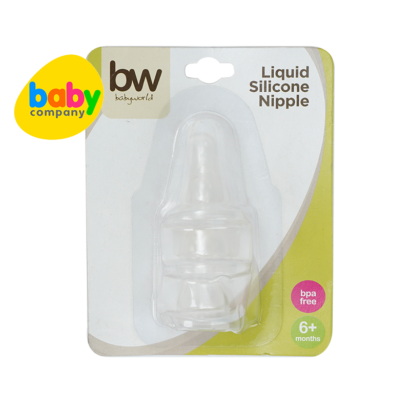Baby World 3-Piece Liquid Silicone Nipple