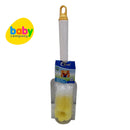 Coral Babies Bottle and Nipple Bristle and Sponge Brush