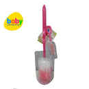Coral Babies Bottle and Nipple Bristle and Sponge Brush