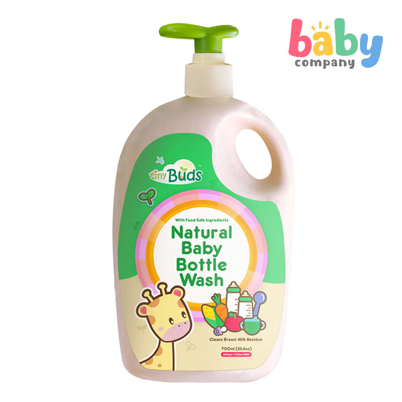 Tiny Buds Natural Baby Bottle Wash - 700ml