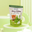 Natufoodies Baby Snack Rice Stick Green Pea 35g (8 Months Up)