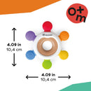 Kids II Baby Einstein Soothe & Explore Silicone & Wooden Teether