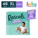 Rascals Diapers Pants, Jumbo Pack - XL, 46 pads