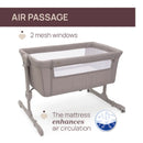 Chicco Next2Me Essential Dove Relux Crib