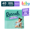 Rascals Diapers Pants, Jumbo Pack - XXL, 40 pads