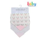 Mother's Choice Baby Bandana Bibs Pack of 2 - Deer