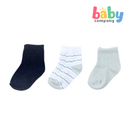 Mother's Choice Baby Socks Pack of 3 (6-12 months) - Black