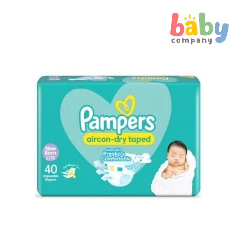 Pampers Baby Dry Taped Diapers - Jumbo Pack - Newborn 40s