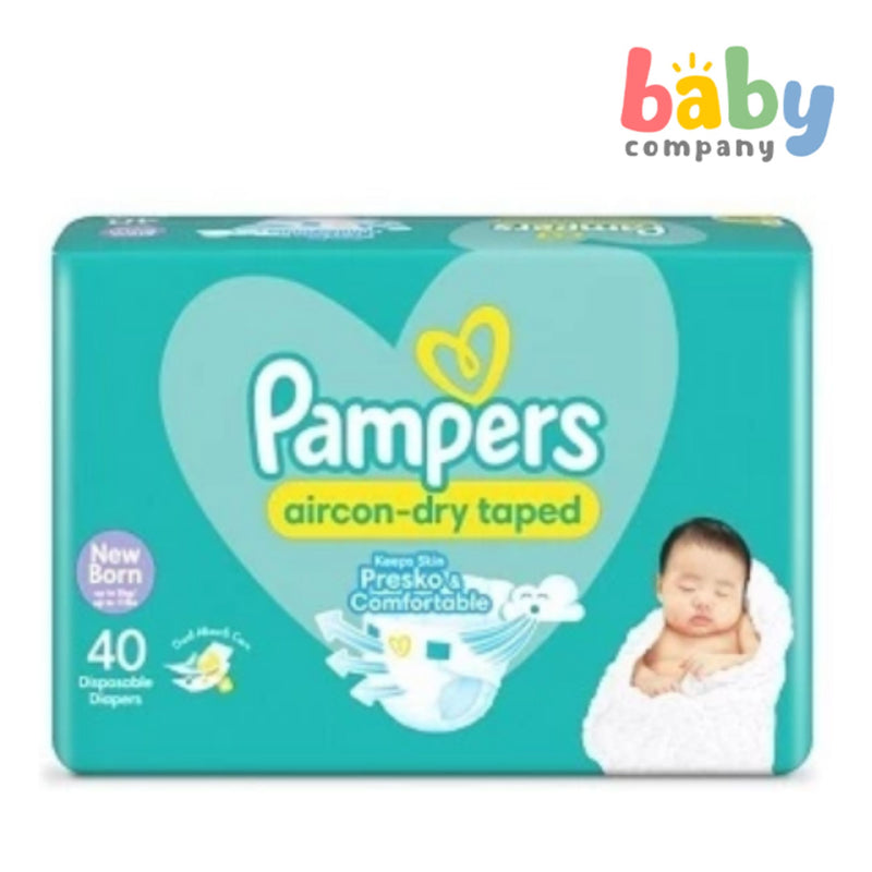 Pampers Baby Dry Taped Diapers - Jumbo Pack - Newborn 40s