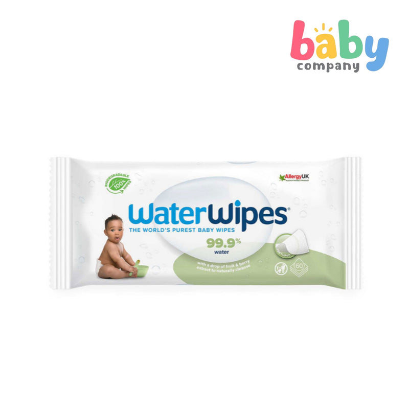 Waterwipes Biodegradable Soapberry Baby Wipes - 60 sheets