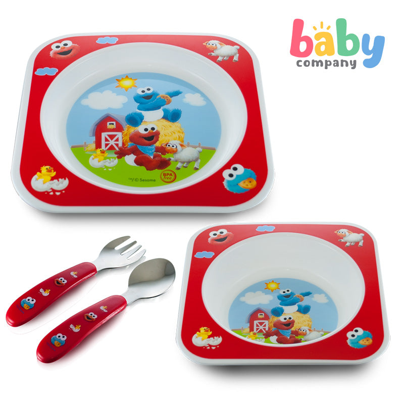 Sesame Beginnings Feeding Set with Free Training Cup