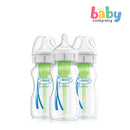 Dr. Brown's PP Wide-Neck Options+ Feeding Bottle 9oz/270ml Pack of 4 Bundle