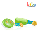 Nuby Baby Comb & Brush Set 0m+ - Green and Blue