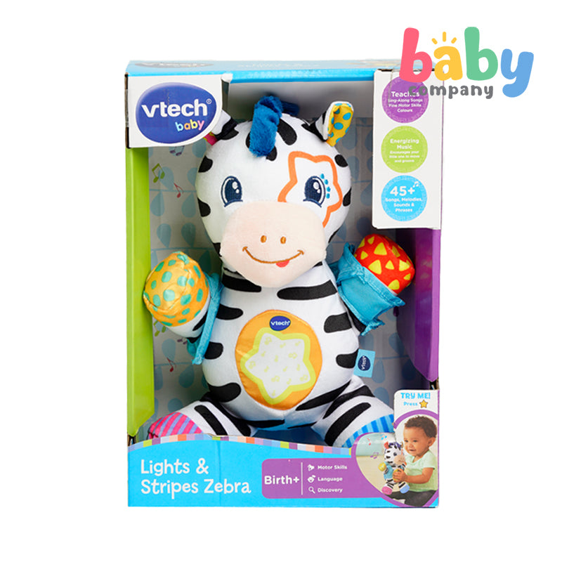 Vtech Light & Stripes Zebra Toy