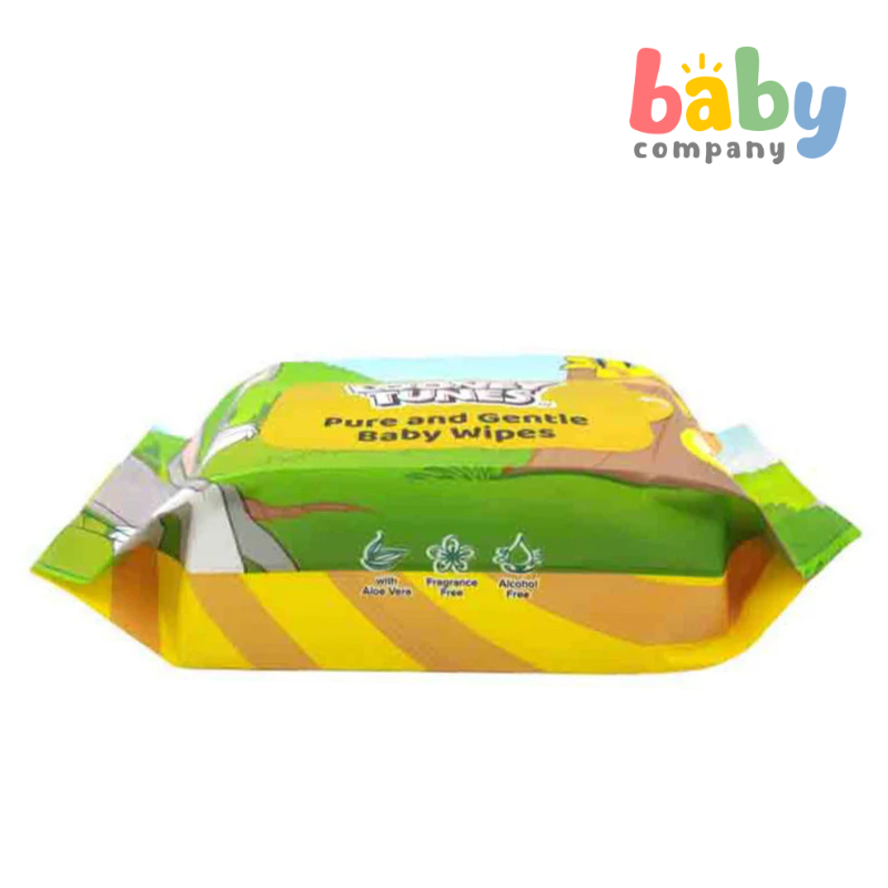 Warner Brothers Pure N Gentle Baby Wipes 30S