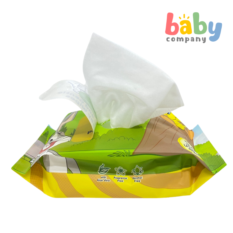 Warner Brothers Pure N Gentle Baby Wipes 30S