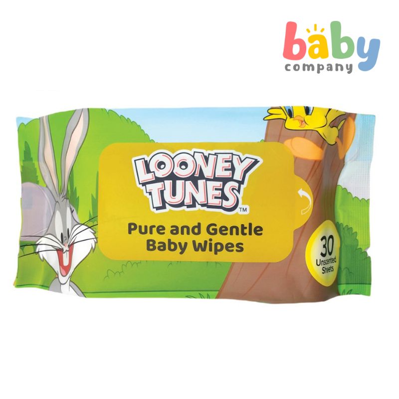 Warner Brothers Pure N Gentle Baby Wipes 30S