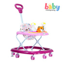 Apruva Walker with Push Handle with Bear Design