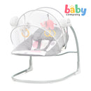 Kinderkraft Minky Bouncer & Rocker - Pink