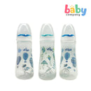 Babyflo 3-Pack Feeding Bottle 8oz