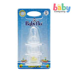 Babyflo Nipple Silicone Blister 3pcs