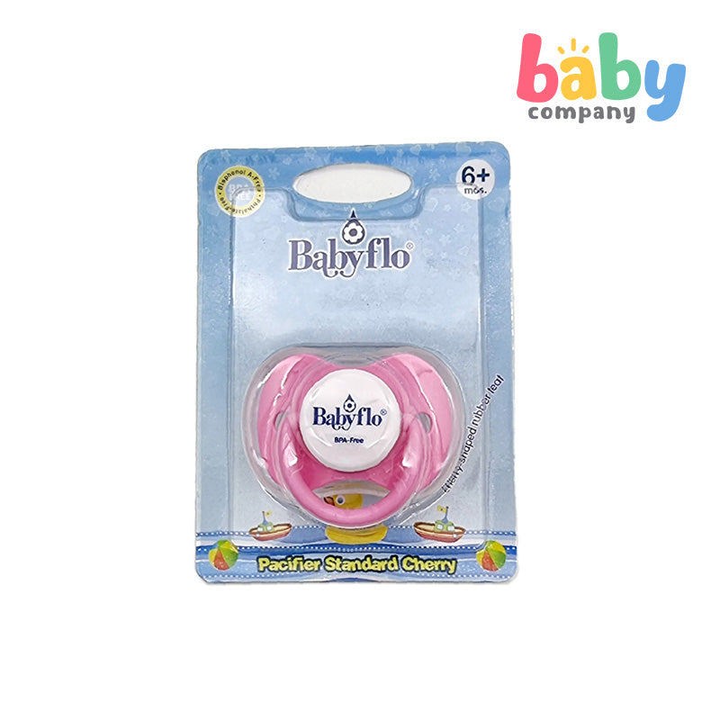 Babyflo Pacifier Standard Cherry