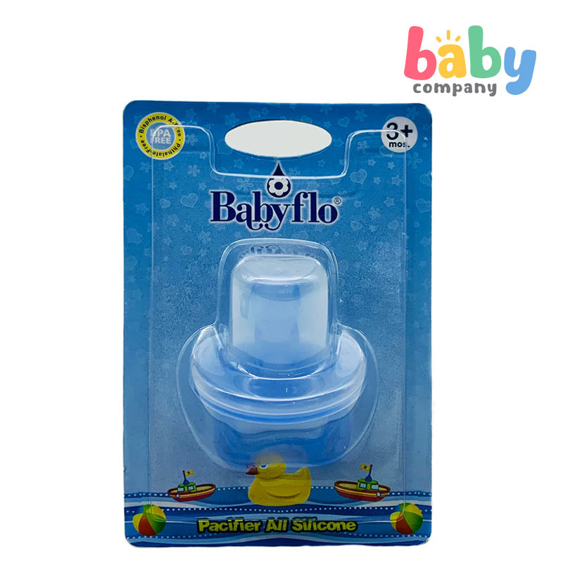Babyflo Pacifier All Silicone – Baby Company