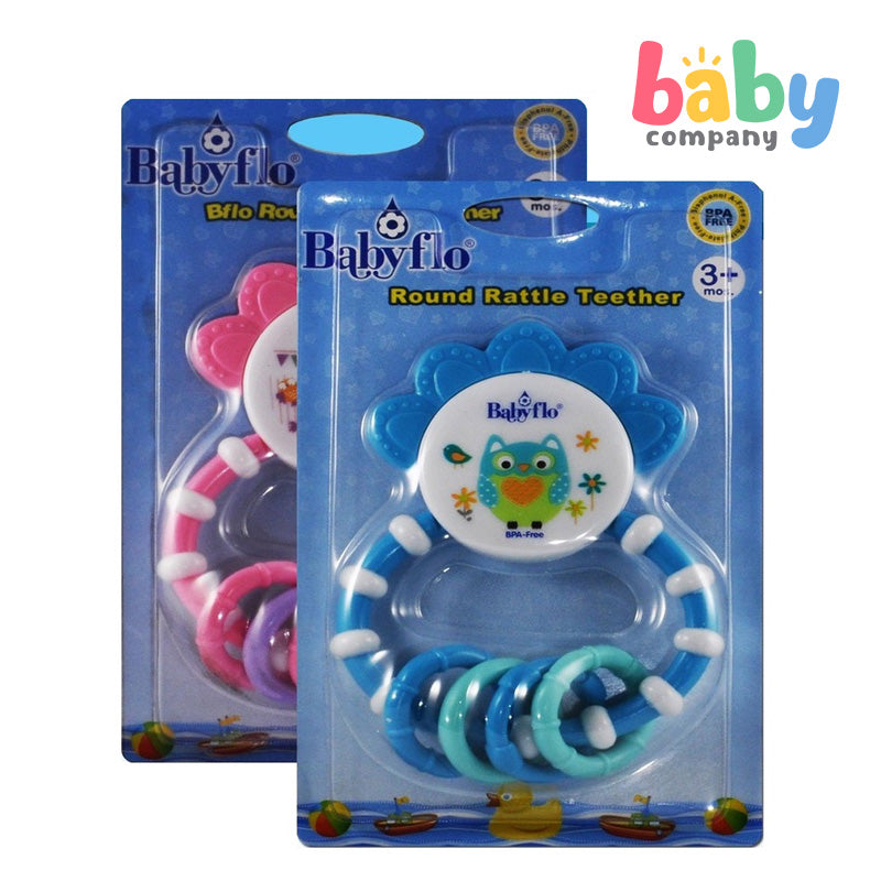 Babyflo Round Rattle Teether