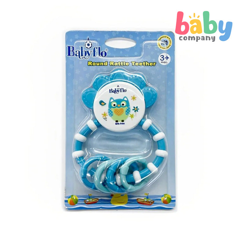 Babyflo Round Rattle Teether