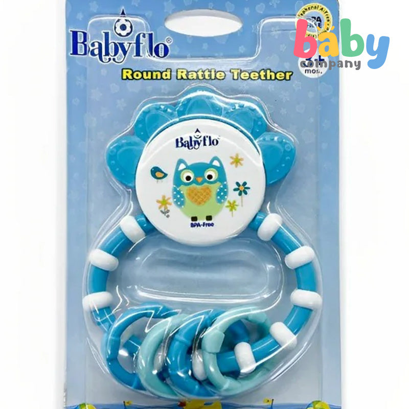 Babyflo Round Rattle Teether