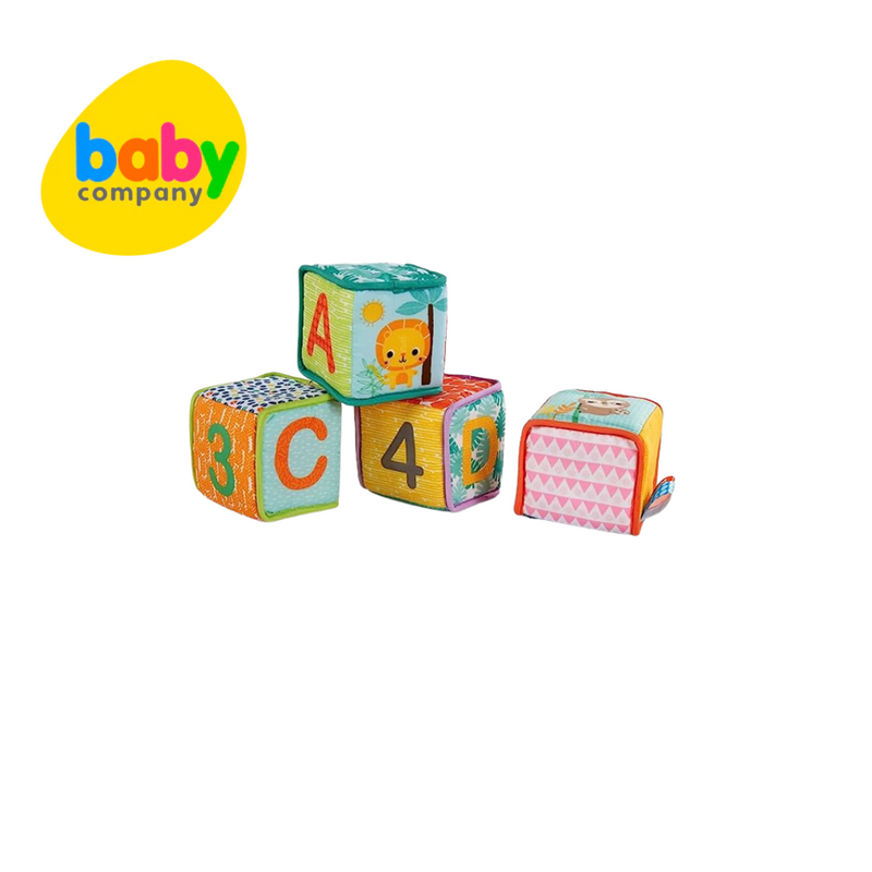Bright Starts Grab and Stack Blocks Toy