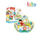 Fisher-Price Portable Sports Ball Pit Basketball Pool Fence with 25 Balls