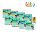 Rascals Diapers Tape, Convenience Pack Box - Large, 144 pads