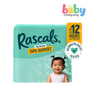 Rascals Diapers Tape, Convenience Pack - Large, 18 pads
