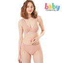 Mamaway Ultra Breezy Crossover Nursing Sleep Bra - Dusty Pink