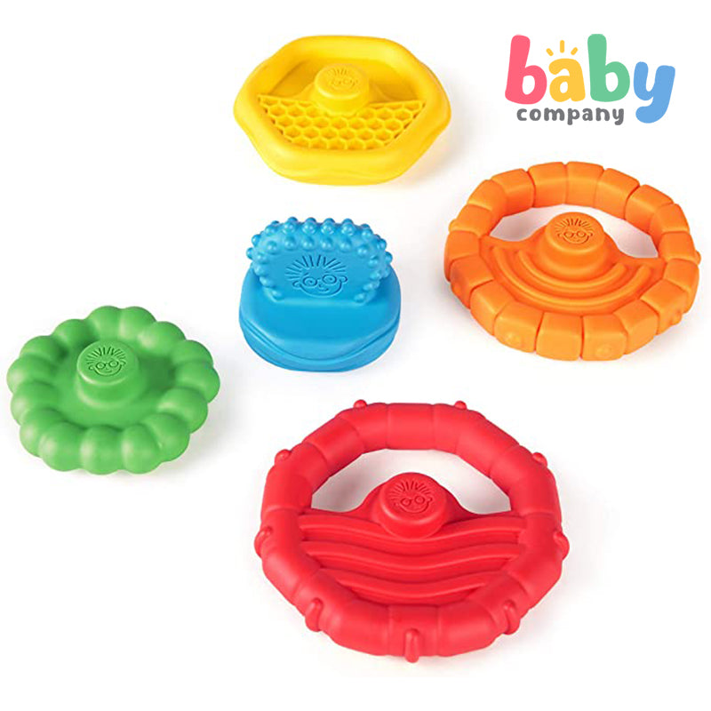 Kids II Baby Einstein Stack & Teethe Textured Teether