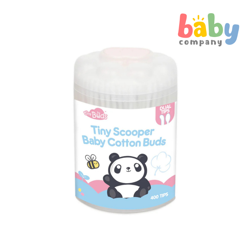 Tiny Buds Tiny Scoopers Baby Cotton Buds (400 Tips)