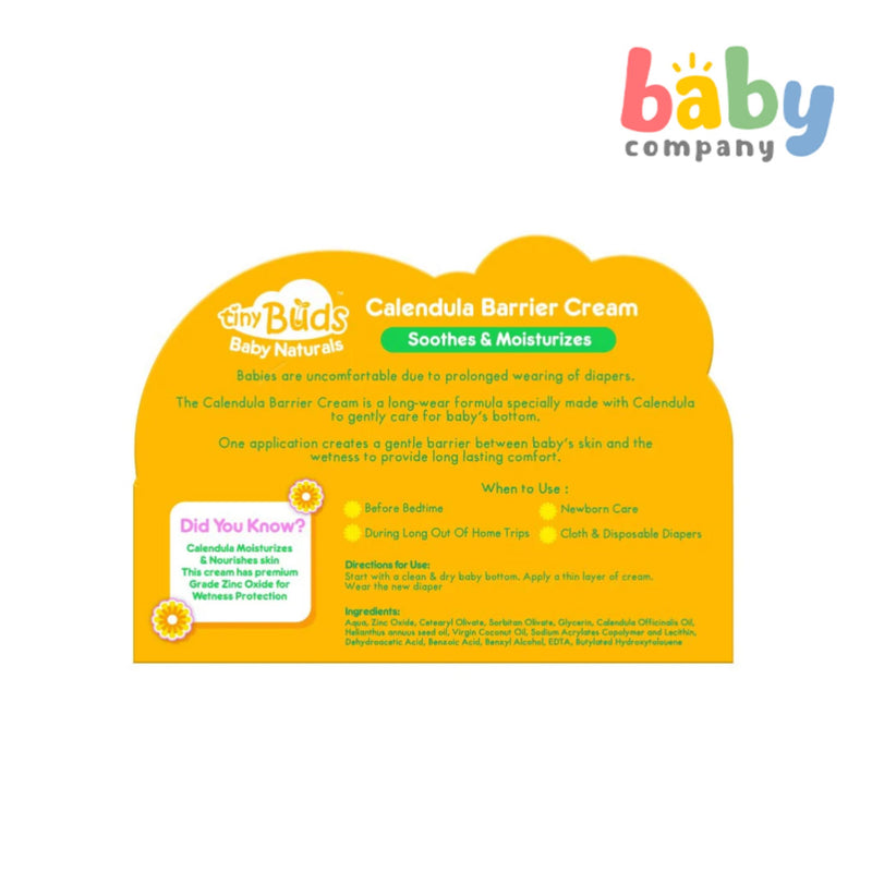 Tiny Remedies Calendula Diaper Barrier Cream 50g