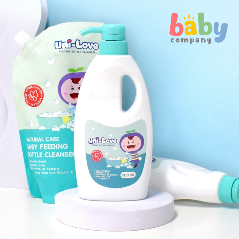 Uni-love Baby Bottle Cleanser Bottle Pump 500ml