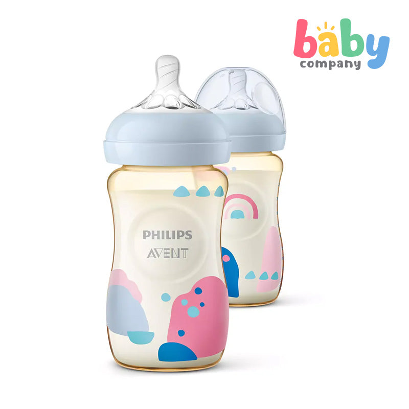 Philips Avent Natural PPSU Feeding Bottle 9 oz Twin Pack