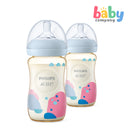 Philips Avent Natural PPSU Premium Feeding Baby Bottle 9oz Twin Pack