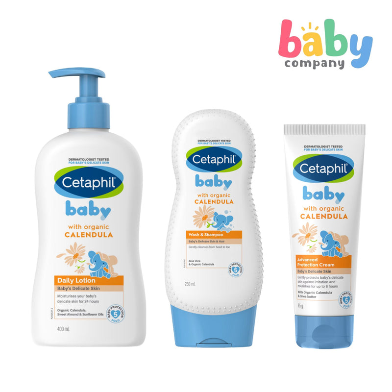 Cetaphil Baby Calendula Bundle