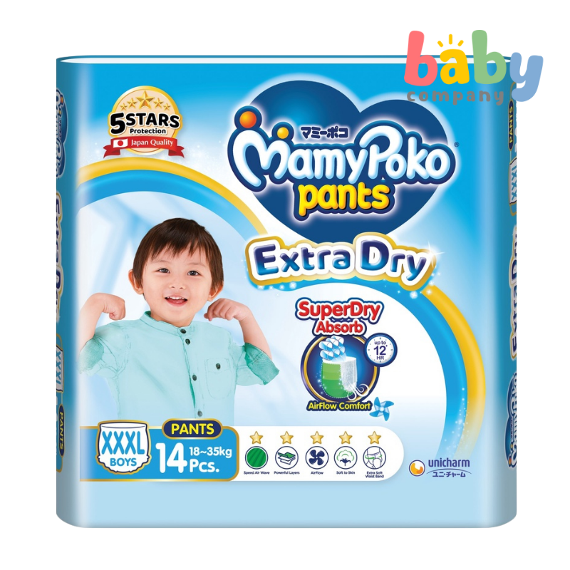 Mamypoko Pants Extra Soft Boy Triple XL, 14s