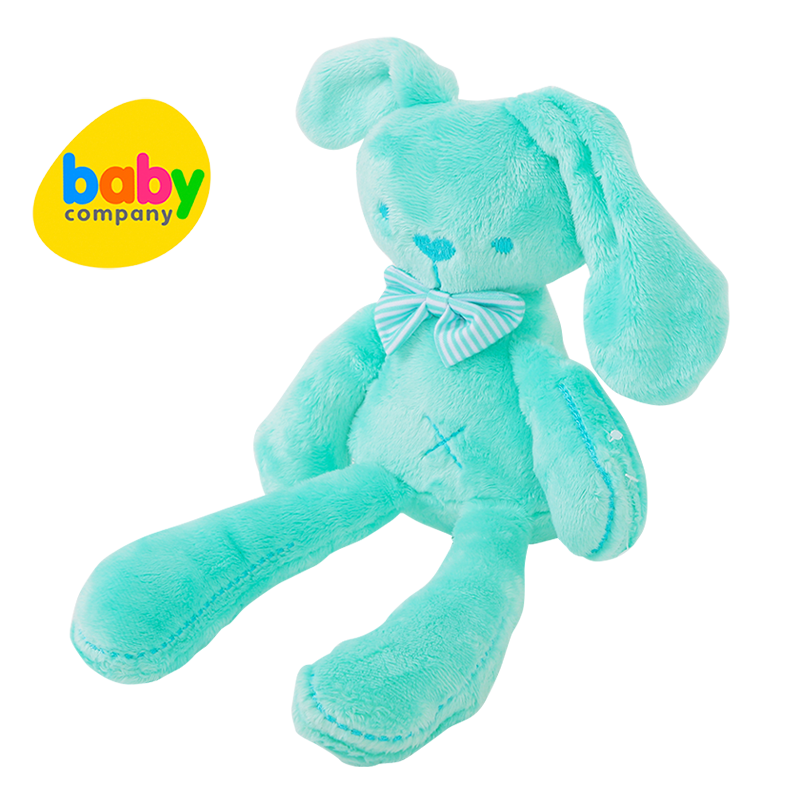 Baby Company Long-Legged Bunny Plush Toy - Mint