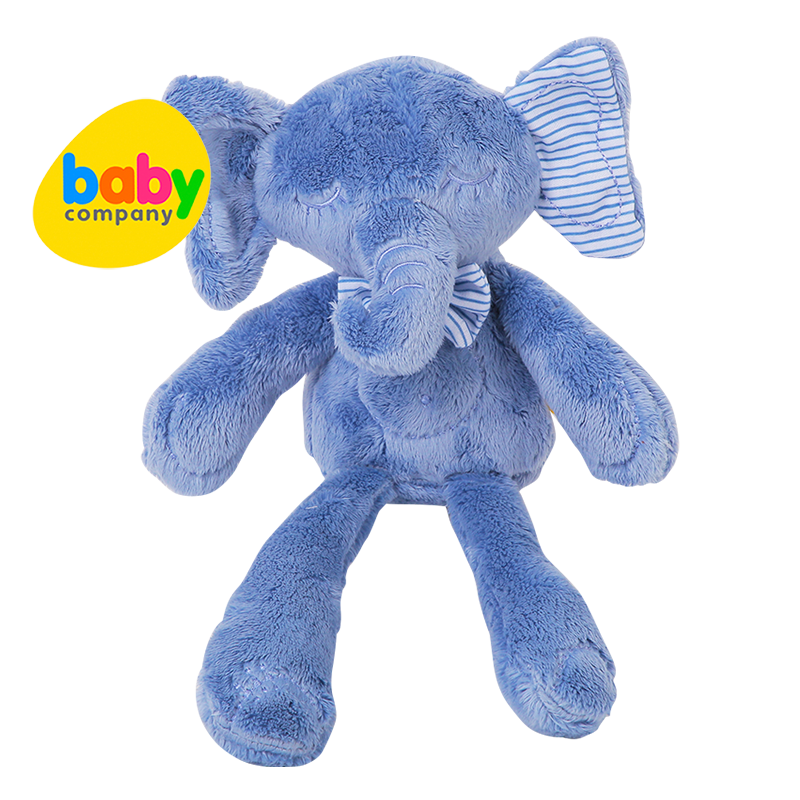 Baby Company Long-Legged Elephant Plush Toy - Blue