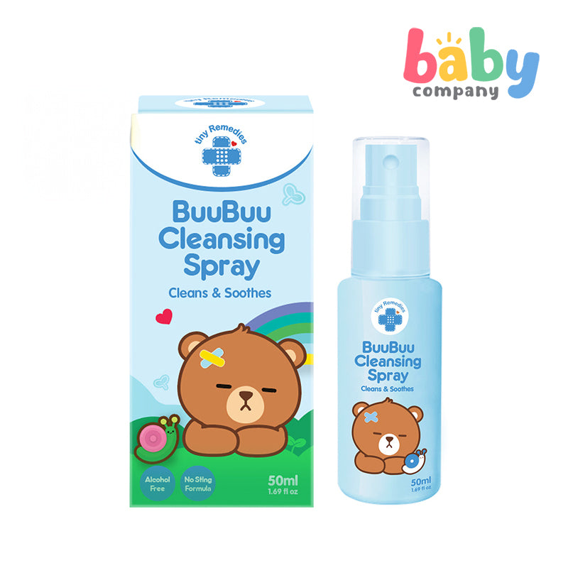 Tiny Remedies BuuBuu Cleansing Spray Cleans and Soothes