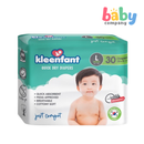 Kleenfant Quick Dry Taped Diaper - Large, 30 Pads