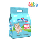 Kleenfant Unscented Baby Wipes 35 Sheets Pack-of-3