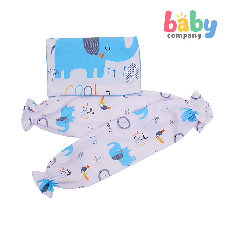 Bloom Baby Bolster and Pillow Case Set - Cool Zoo